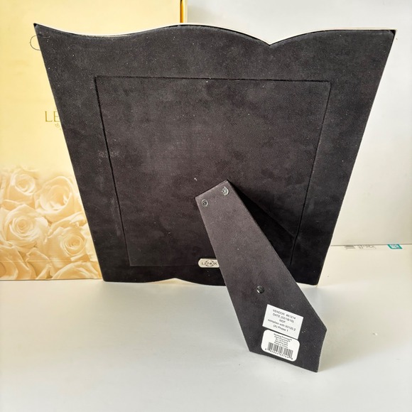 Lenox Silver Tone Picture Photo Frame 8x10 Wedding Anniversary Family - Picture 3 of 6